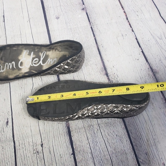 Sam Edelman Silver Metallic Flat shoes - Picture 8 of 8